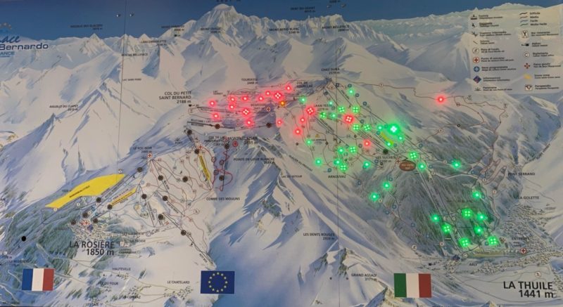 La Thuile, Italy. Image © PlanetSKI